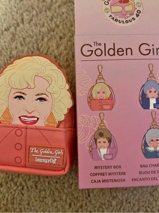 Loungefly ROSE Golden Girls Character Mini Backpack Cosplay - Picture 2 of 2